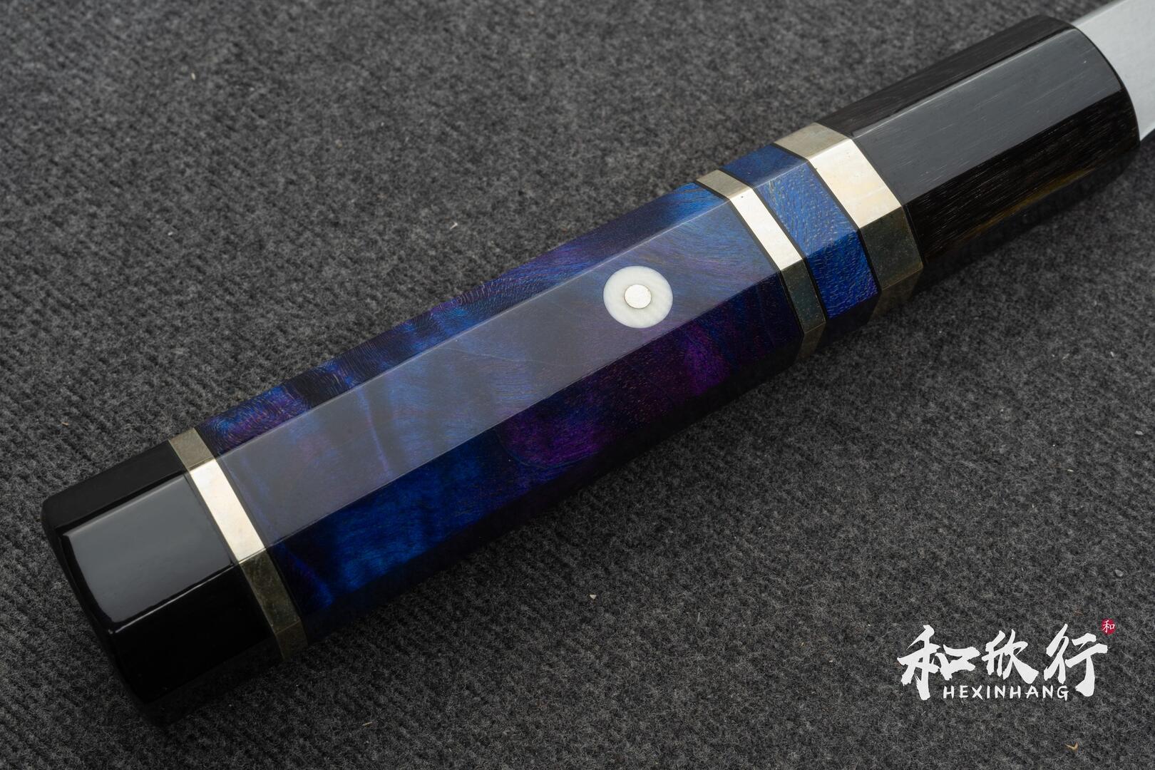 明神直人作Naohito Myojin SG2 粉末鋼総霞仕上和牛刀系列